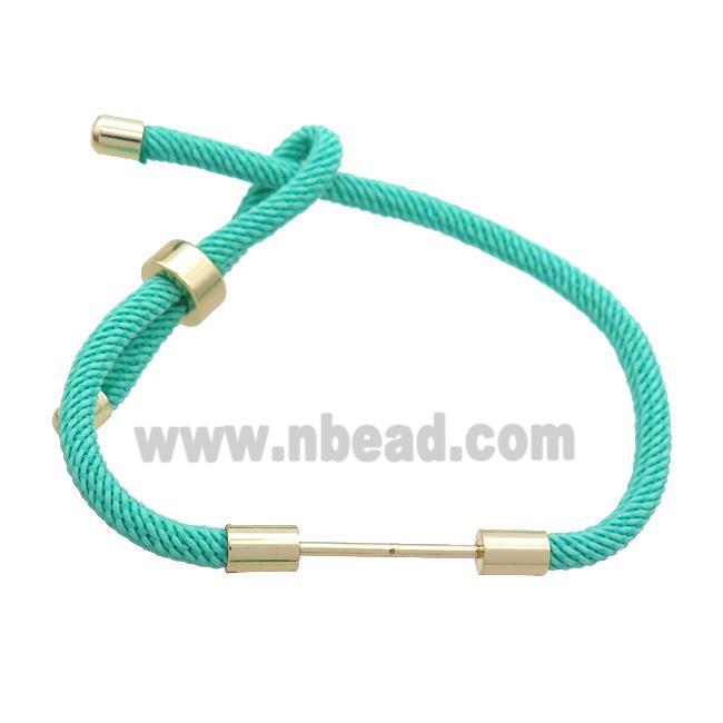 Mintgreen Nylon Bracelet Chain