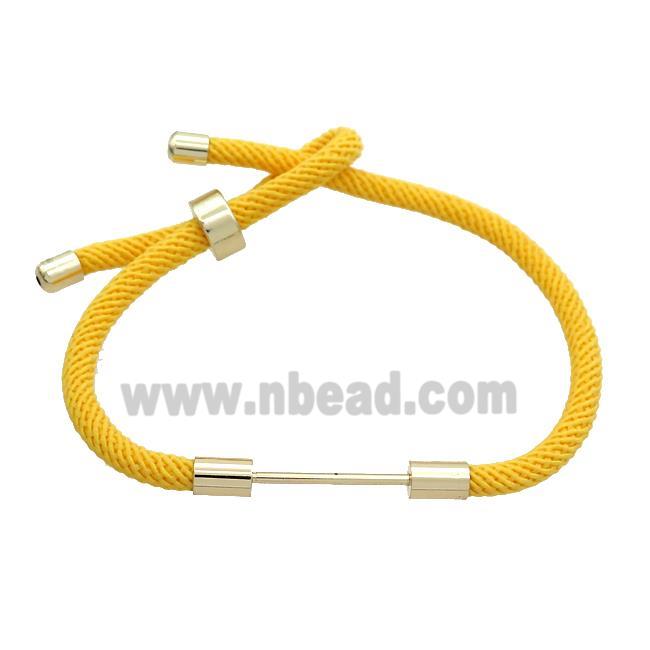 Golden Nylon Bracelet Chain