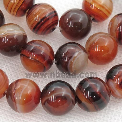 natural fancy Agate beads, round