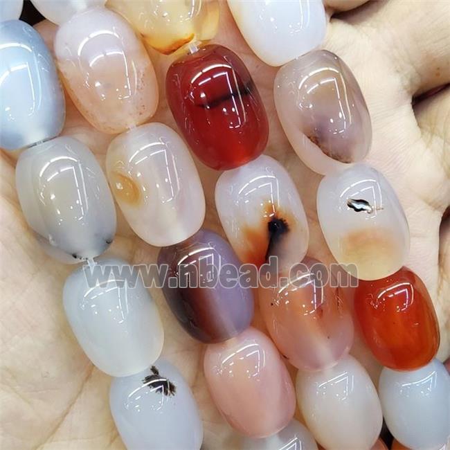 Natural Agate Beads Barrel AB-Grade