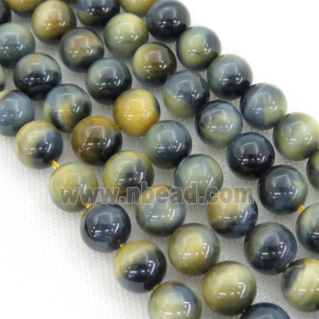 Fancy Dream Tiger eye stone Beads Smooth Round A-Grade