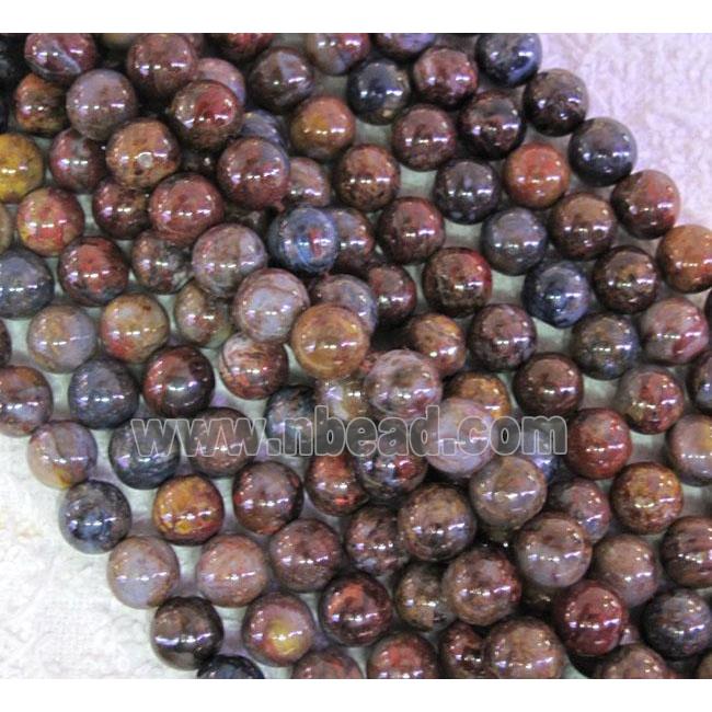 tiger quartz stone beads, round