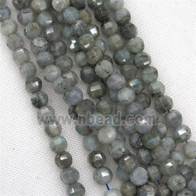 Labradorite lantern beads