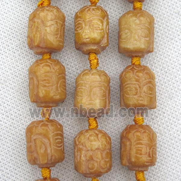 Chinese Agalmatolite buddha beads