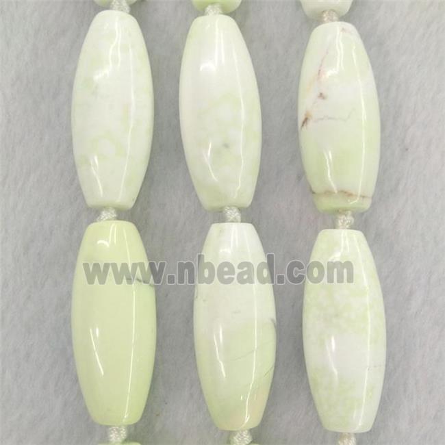 Australian Lemon Jasper rice beads