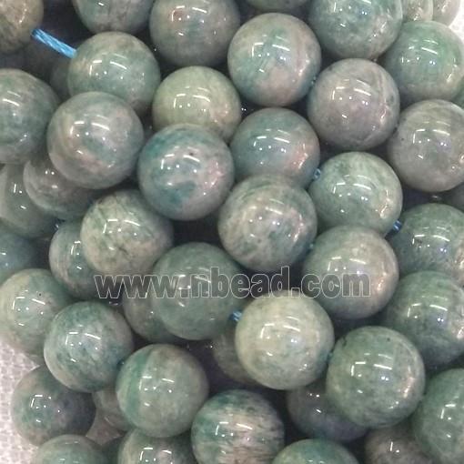 green Russian Amazonite Beads, grade-B