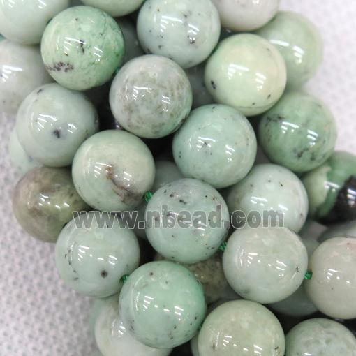 round Green Garnet beads