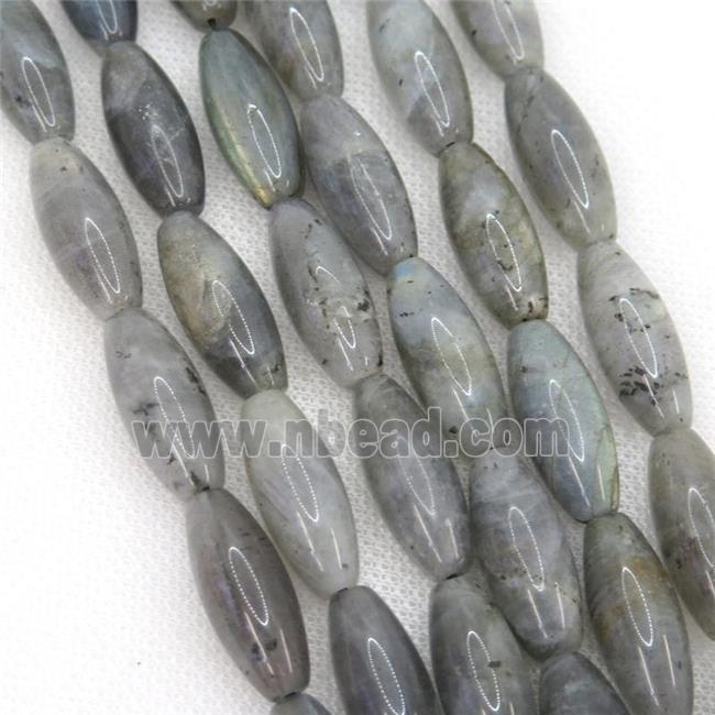 Labradorite rice beads
