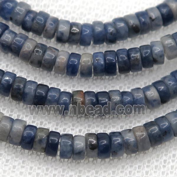 blue aventurine heishi beads