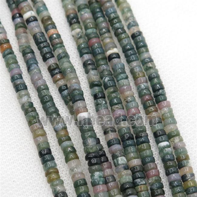 India Agate heishi beads