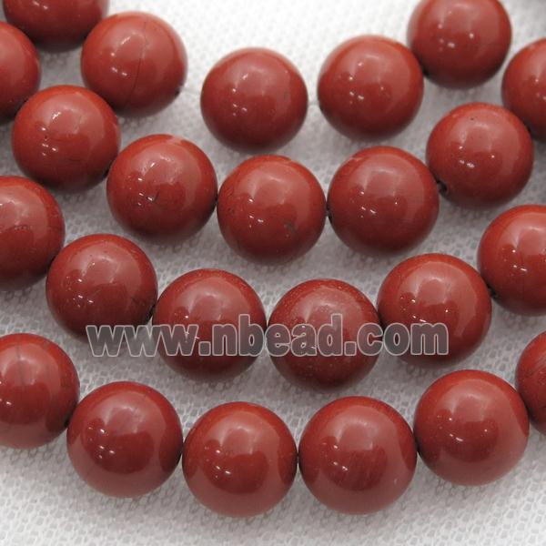 round Red Jasper Beads
