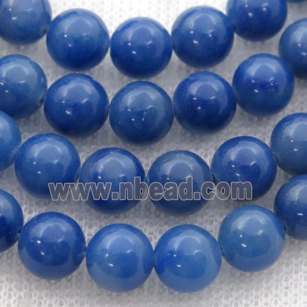 blue Aventurine Beads, A-Grade, round