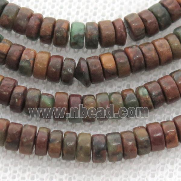 South African Turquoise heishi beads