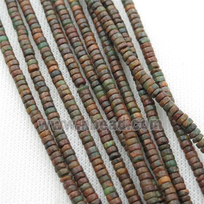 South African Turquoise heishi beads