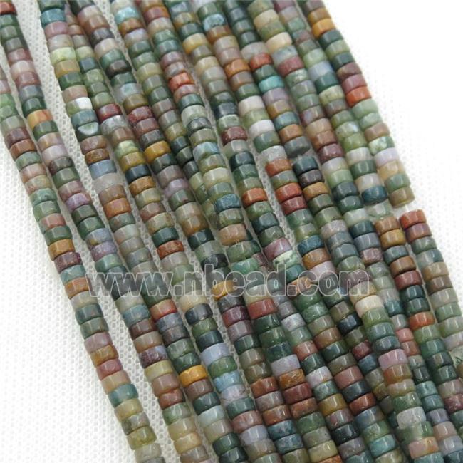 Indian Agate heishi beads
