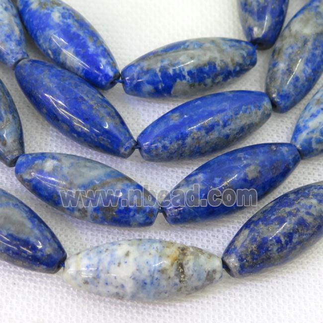 blue Lapis rice beads