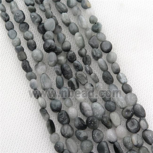 Hawkeye Stone chip beads