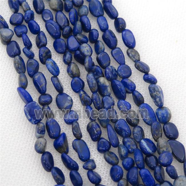 blue Lapis chip beads
