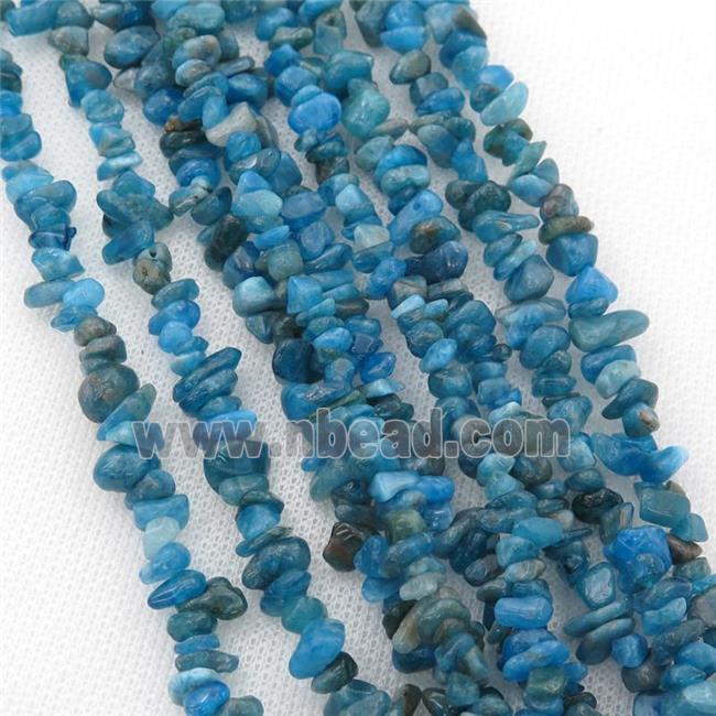 blue Apatite beads chip