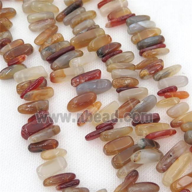 natural Agate chip beads