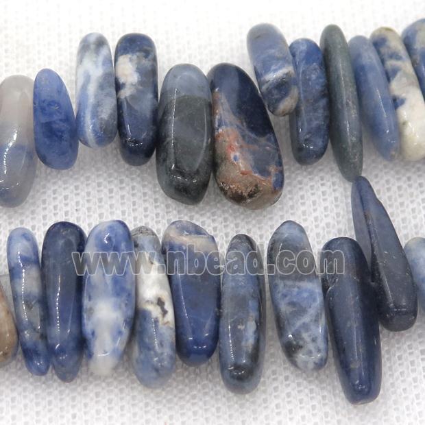 blue Sodalite chip beads