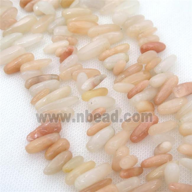 pink Aventurine chip beads