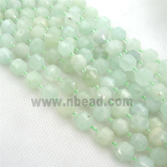 green Grapes Quartz bullet beads