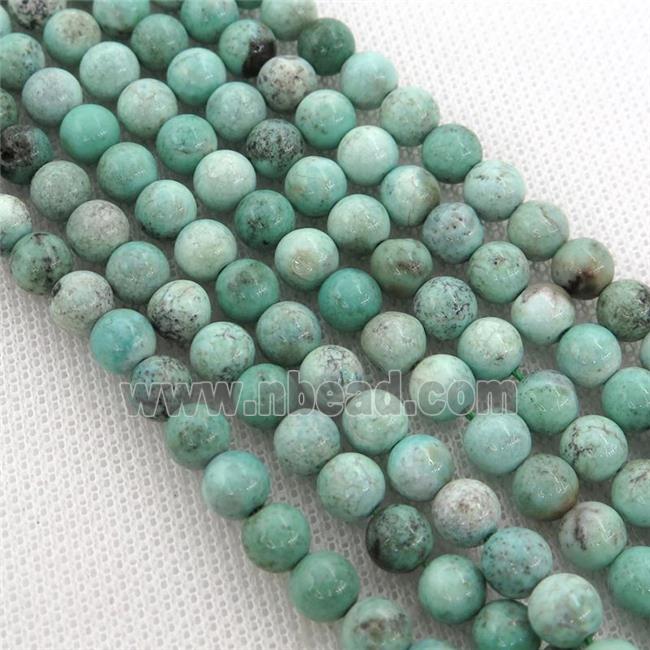 grass Agate Beads, round