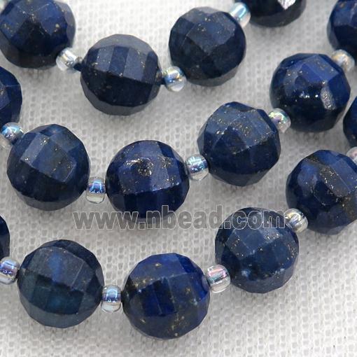 blue Lapis lantern Beads