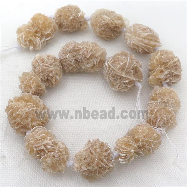 Desert Rose Stone Beads, freeform