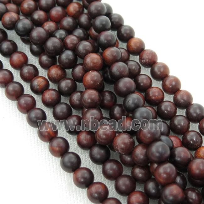 natural fancy Wood Beads, round