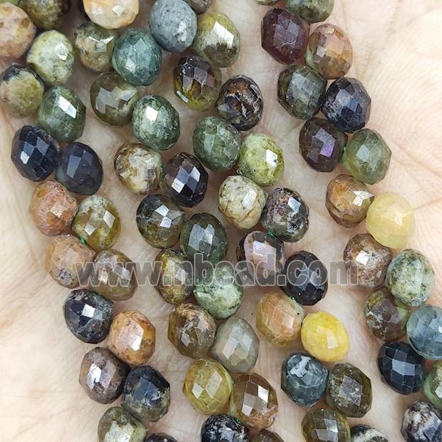 Garnet Teardrop Beads Topdrilled Multicolor