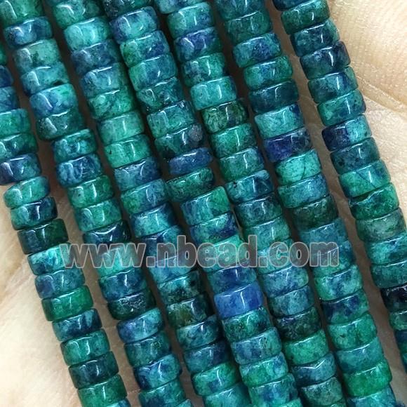 Azurite Heishi Spacer Beads Dye