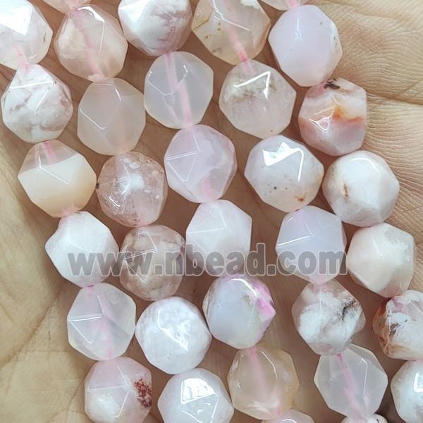 Sakura Cherry Agate Beads Cut Round