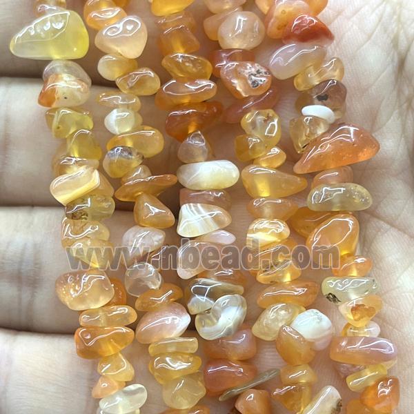 Red Botswana Agate Chip Beads Freeform