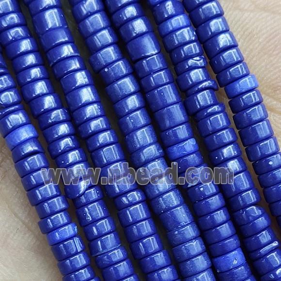 Lapis Lazuli Heishi Beads Blue Dye