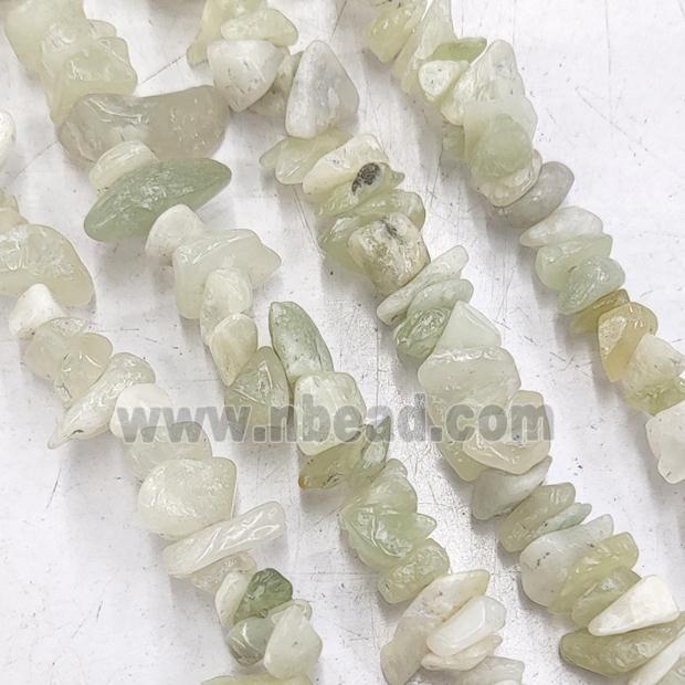New Mountain Jade Beads Chip