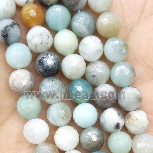 Chinese Amazonite Beads Faceted Round