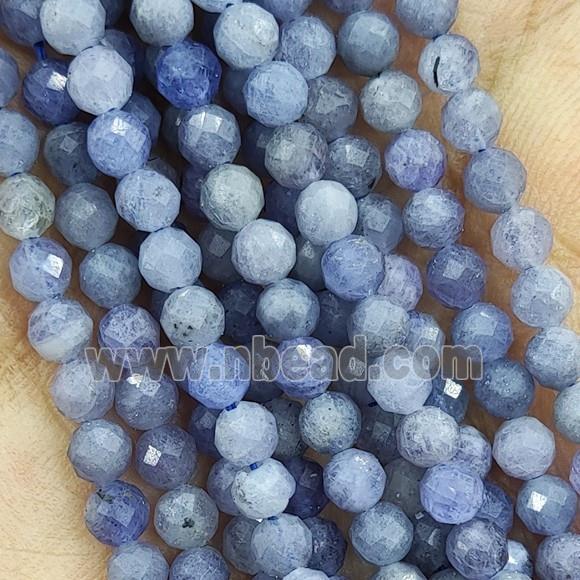 Tanzanite Beads Faceted Round AA-Grade