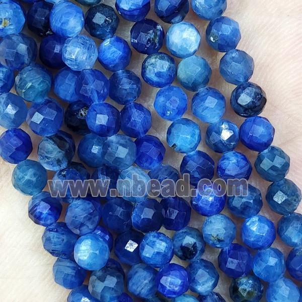 Natural Kyanite Beads Faceted Round