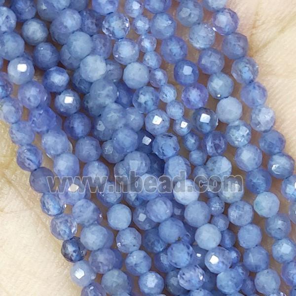 Natural Tanzanite Beads Faceted Round