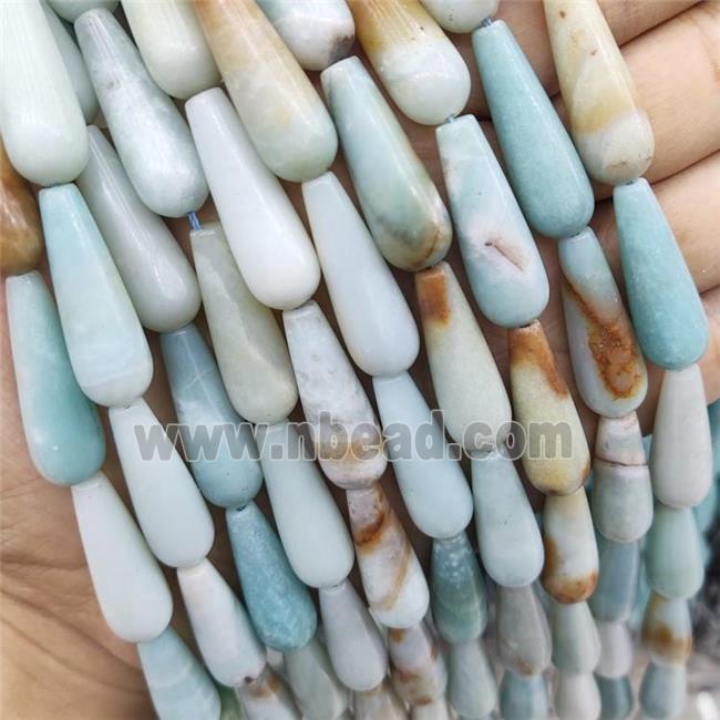 Chinese Amazonite Teardrop Beads