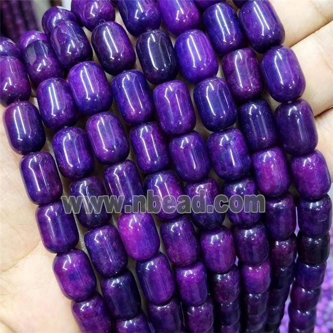 Purple Sugilite Tube Beads Dye