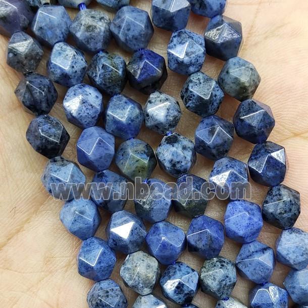 Blue Dumortierite Beads Cut Round