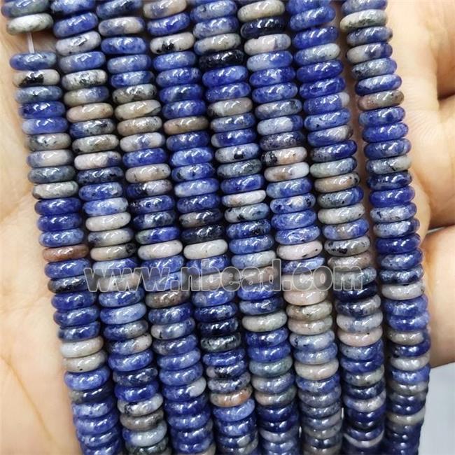 Natural Blue Sodalite Beads Heishi