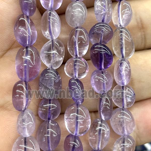 Natural Amethyst Chip Beads Lt.purple Freeform