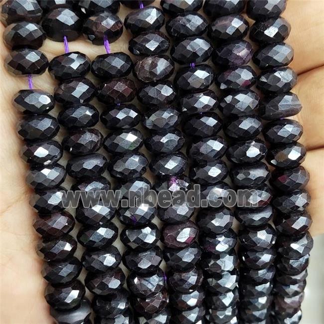 Natural Sugilite Beads Duckpurple Faceted Rondelle