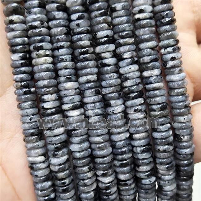 Natural Black Labradorite Heishi Beads