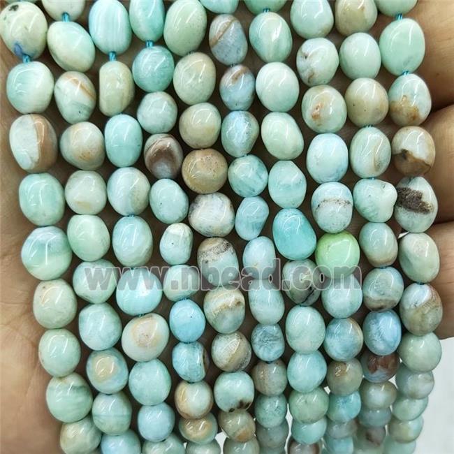 Natrual African Chrysocolla Chips Beads Freeform Green
