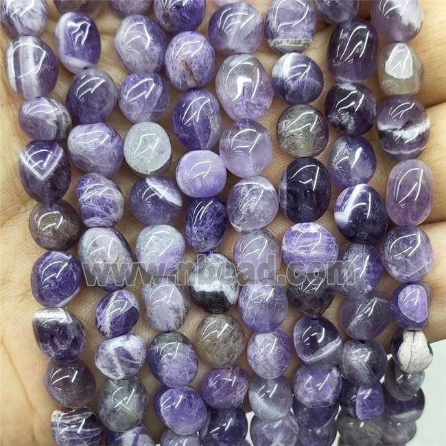 Natural Dogtooth Amethyst Chips Beads Freeform Polished